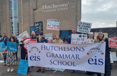 Teachers at Hutchesons’ Commence Strike Action over ‘fire and rehire’ pension cuts